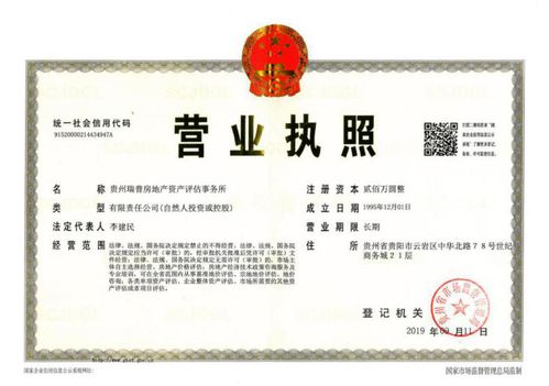 貴州瑞普房地產資產評估事務所 專業房地產評估的典范